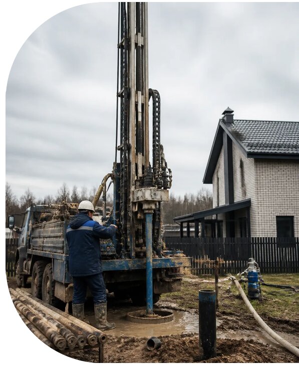Бурение скважин на воду под ключ в Лесосибирске от 124980 р. | АПаруса-Лсс